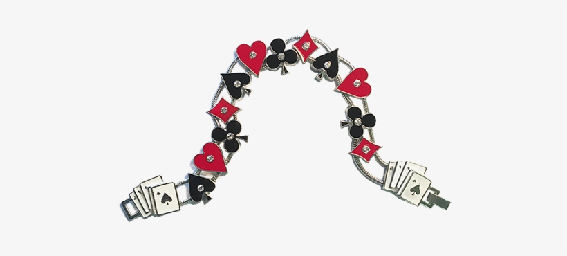 Card Suit Slide Bracelet - Playing Card, transparent png #4221152