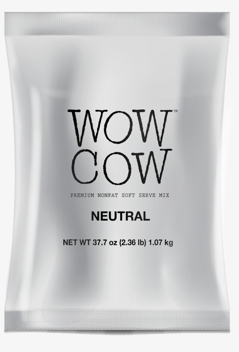 130100 Wowcow Neutralbase - Kerry Food And Beverage Wow Cow Neutral Soft Serve, transparent png #4221539