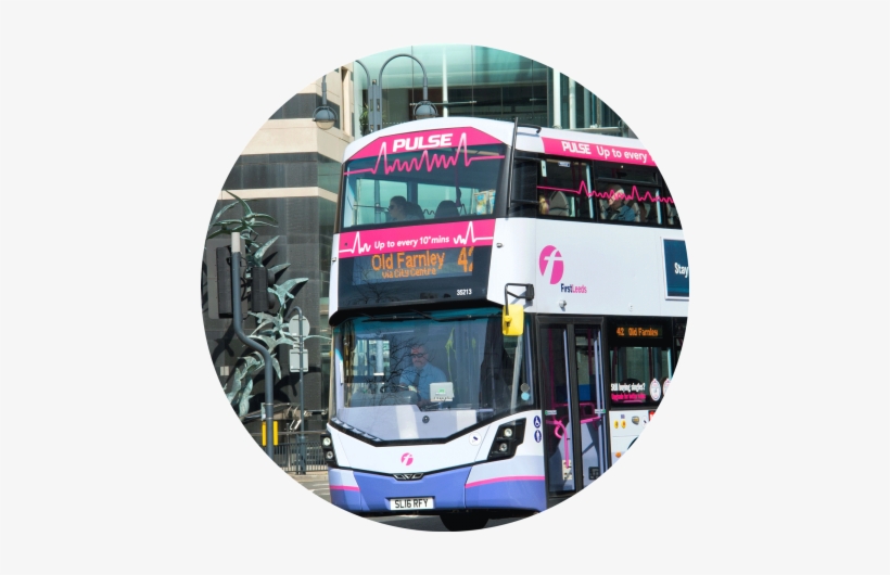 Over The Summer Photographer Mat Dale And Writer Katie - First Bus Leeds, transparent png #4221858