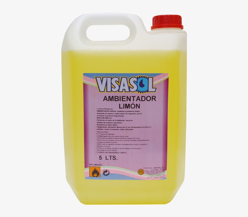Ambientador Limon 5l - Bottle, transparent png #4221972