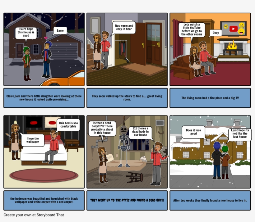 How A Horror Movie Should End - Cartoon, transparent png #4222136