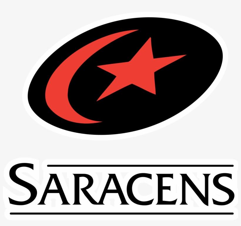 Saracens Fc Logo - Saracens Rugby Logo, transparent png #4222195