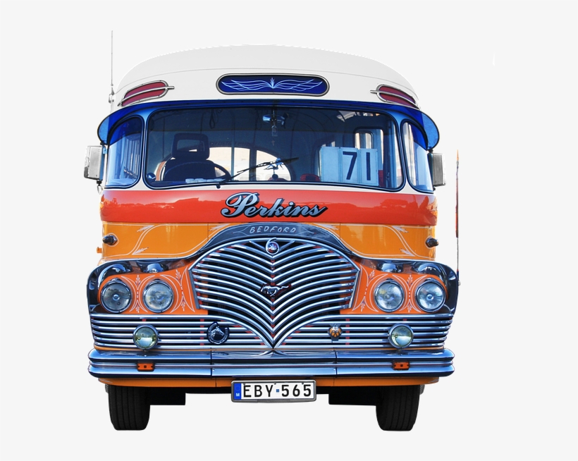 Old Bus - Bus, transparent png #4222283