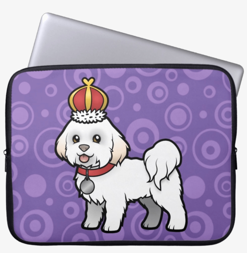 Bichon Frise Owner Laptop Bag - Bichon, transparent png #4222381
