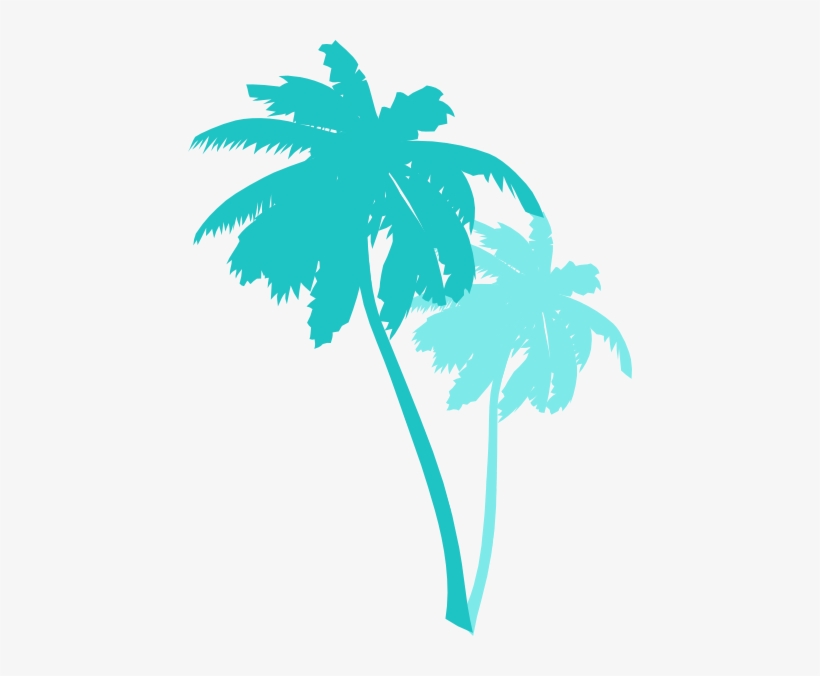 Vector Palm Trees2 Svg Clip Arts 444 X 596 Px, transparent png #4222619