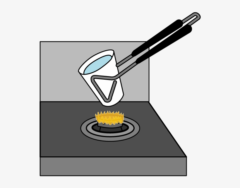 Using Tongs To Boil Water In A Paper Cup - Ignition Temperature With Paper Cups, transparent png #4222973