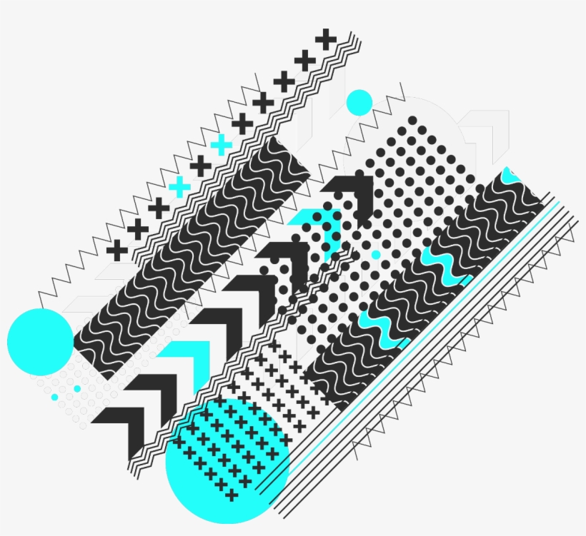 Ftestickers Patterns Pattern Background Shapes Geometr - Абстрактная Графика, transparent png #4223026