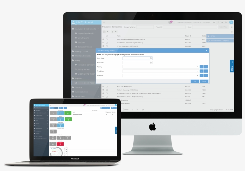 Mockup - Fluidx Laboratory Information Management System, transparent png #4223051