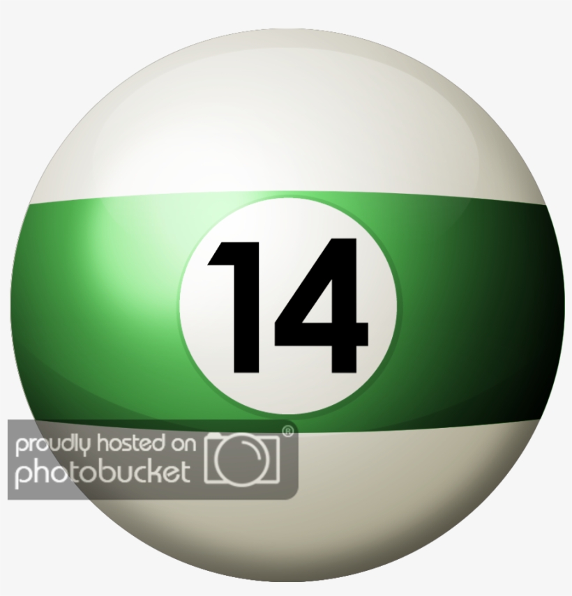 Source - - Green Pool Ball Png, transparent png #4223279