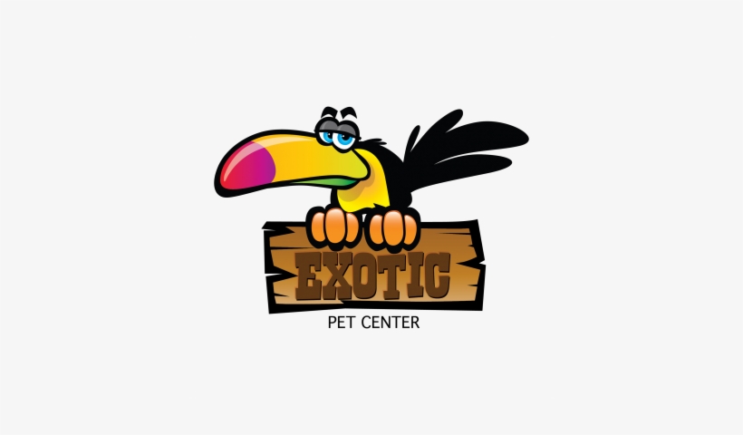 Exotic Pet Shop - Logo Design Pet Shop, transparent png #4223325