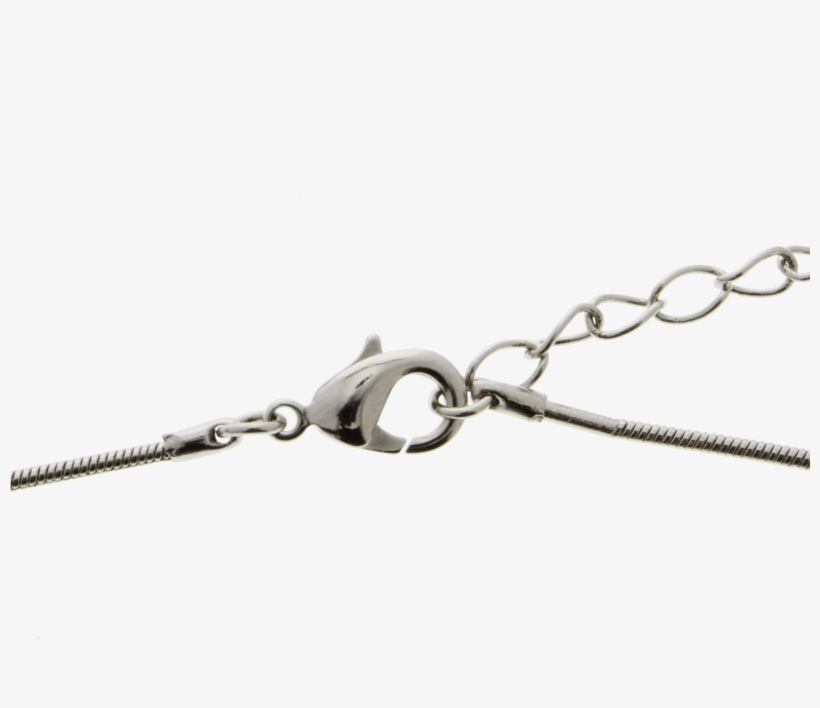 Colgante Corazón Rojo Con Cristales Swarovski - Chain, transparent png #4223780