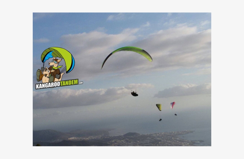 Photo Taken At Tenerife Paragliding Center - Paragliding, transparent png #4224157
