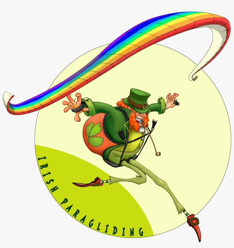 Paragliding Leprechaun - Paragliding, transparent png #4224721