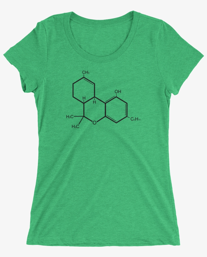 Thc Molecule T-shirt - Puerto Rico Shirt - Women Shirt - Puerto Rico Strong, transparent png #4224808