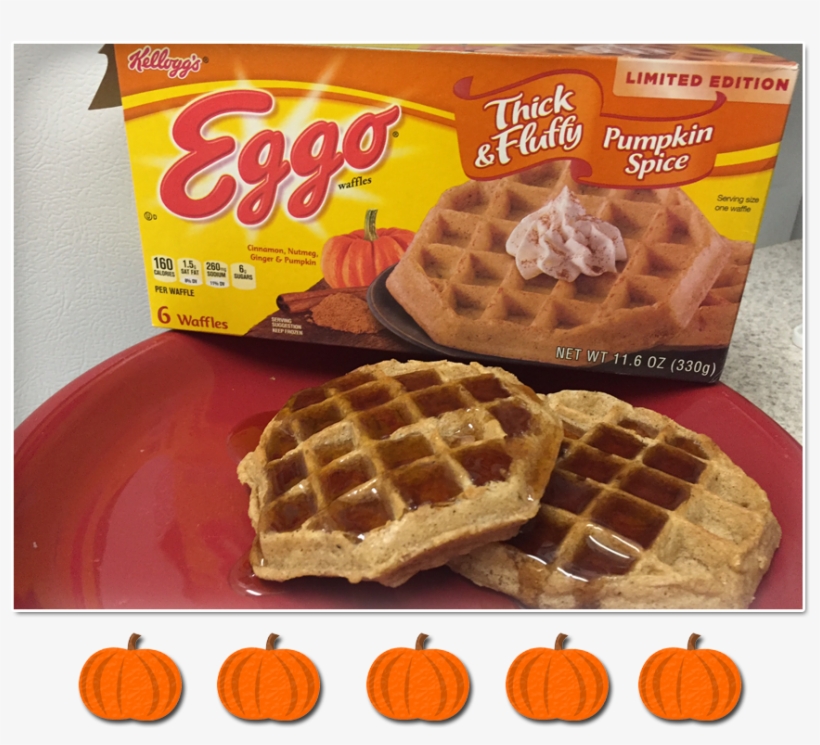 Eggo Pumpkin Spice Waffles - Eggo Waffles, transparent png #4225183