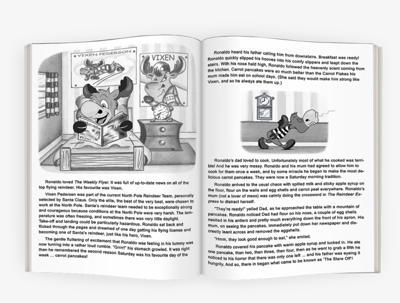 Their Scattered Illustrations Really Brought The Story - Illustration, transparent png #4225363