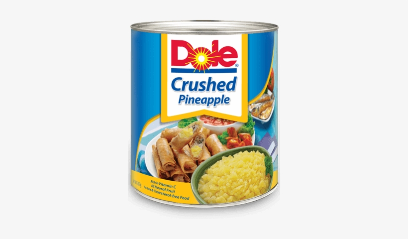 Dole Crushed Pineapple - Dole Canned Fruit In Light Syrup Thin Cut 90 Ct #10, transparent png #4225475