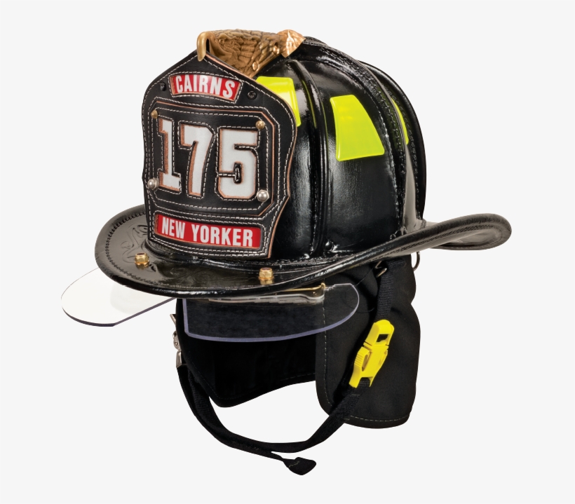 Cairns N5a New Yorker Leather Fire Helmet - Leather Fire Helmets, transparent png #4225721