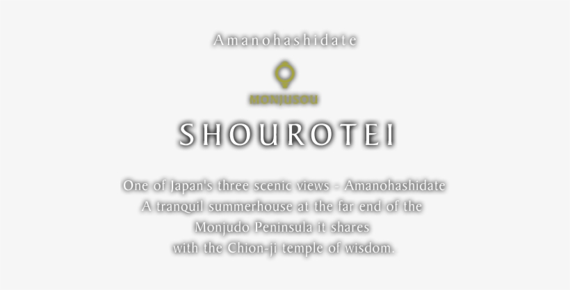 Shourotei One Of Japan's Three Most Scenic Locations/hotel｜official - Monjusou Shourotei, transparent png #4225773