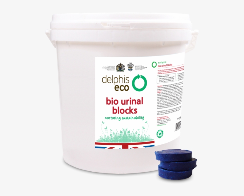 Delphis Eco Bio Urinal Blocks - Tub Of 50, transparent png #4226242