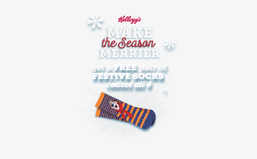 Make The Season Merrier Get A Free Pair Of Festive - Kellogg's Corn Pops Cereal 17oz, transparent png #4226590