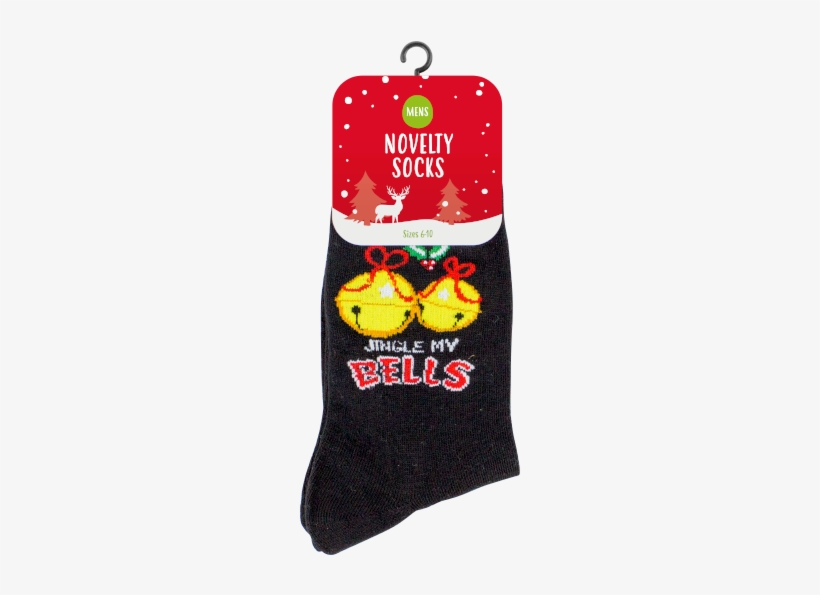 Mens Novelty Christmas Socks 6-10 - Men's Novelty Socks, transparent png #4226658