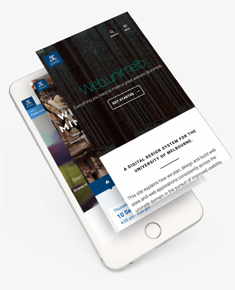 A Digital Design System For The University Of Melbourne - Design, transparent png #4226688