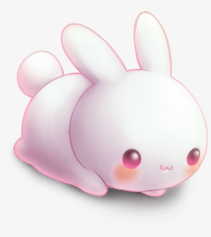 Cute Cartoon 3d Rabbit Decoration Png - Domestic Rabbit, transparent png #4226986