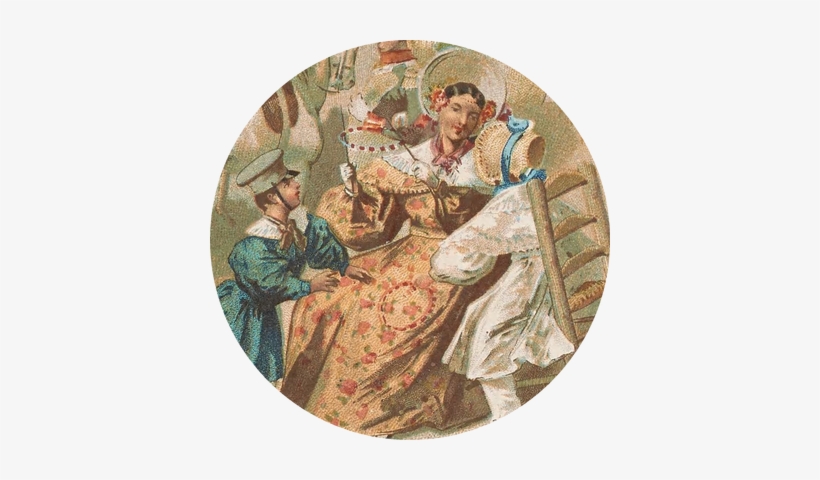 Cute Cutouts And Tags From The Above Fashion Plates, - Decoupage Victorian Cutouts, transparent png #4227031