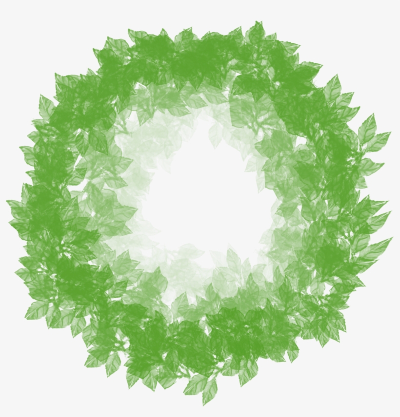 Frame,leaflet,free Pictures, - Vòng Hoa Màu Xanh, transparent png #4227210