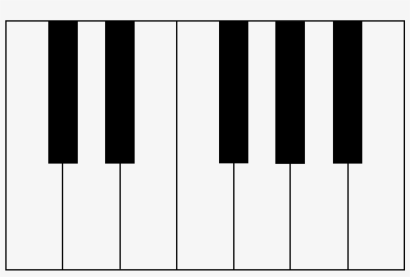 Piano Keys Clipart, transparent png #4227252