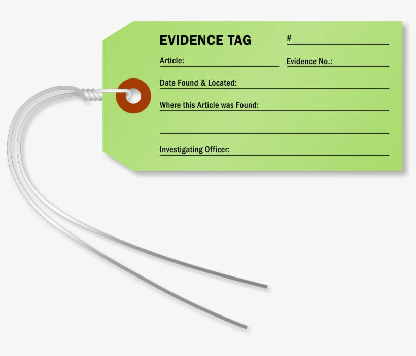 Zoom, Price, Buy - Evidence Tag, transparent png #4227307