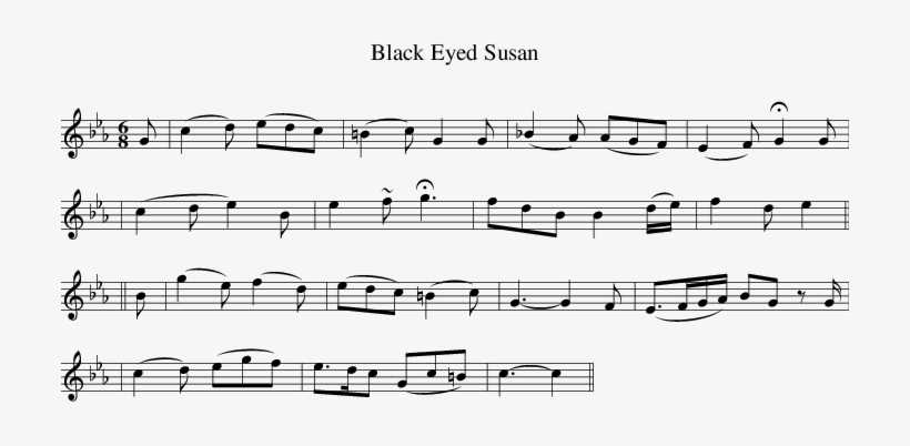 Listen To Black Eyed Susan - Off She Goes Flute Music, transparent png #4227335
