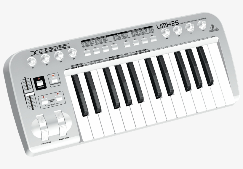 P0447 - Behringer U Control Umx25, transparent png #4227807