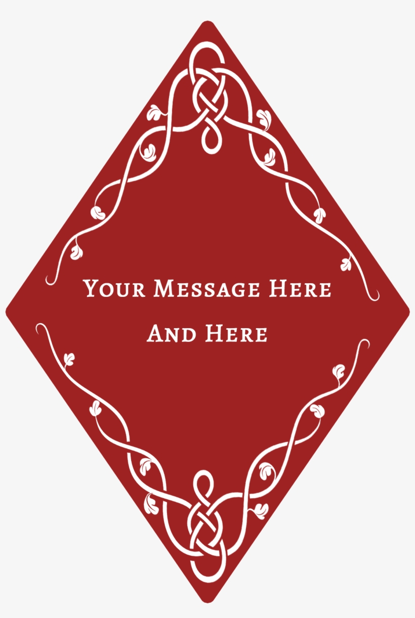 Abstract Diamond - Keltische Borten-- Weißer Und Grüner Irischer 6 Untersetzer, transparent png #4227899