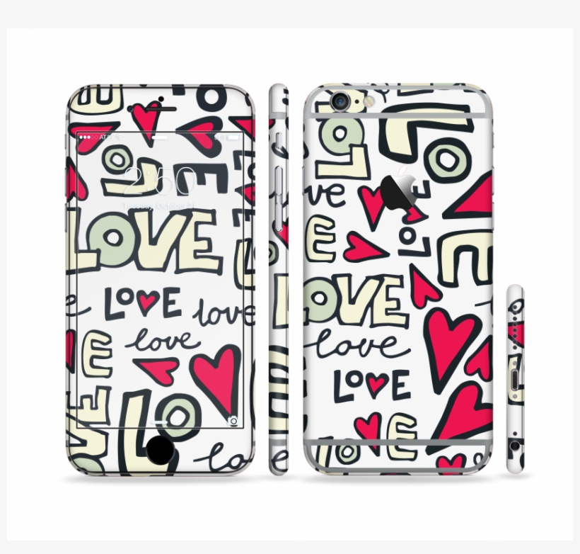The Love And Hearts Doodle Pattern Sectioned Skin Series - Afectividad Y Sexualidad [book], transparent png #4228060