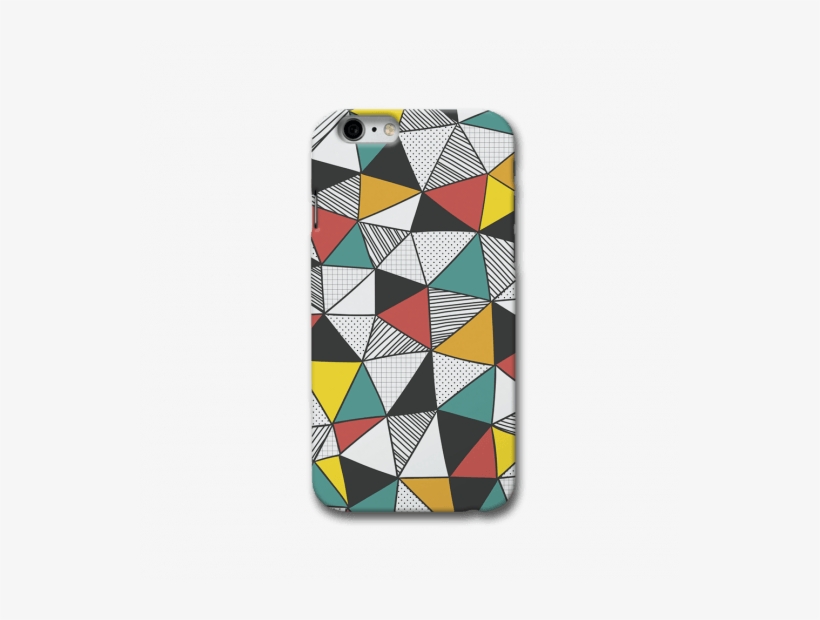 Triangle Abstract Pattern Iphone 6s Case - Mobile Phone, transparent png #4228136