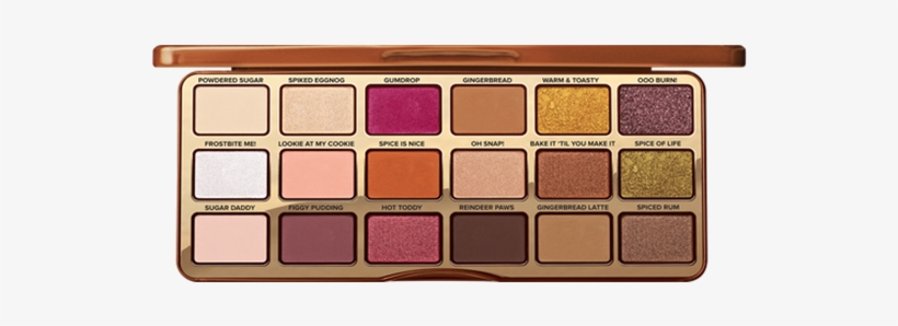 Gingerbread Spice Eye Shadow Palette - Too Faced Gingerbread Spice Eyeshadow Palette, transparent png #4228815