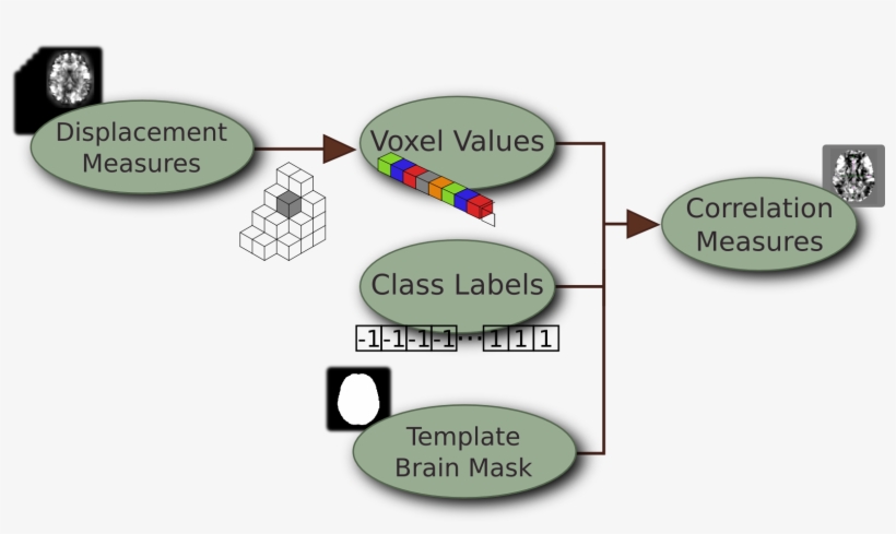 Obtaining The Correlation Values From The Displacement - Diagram, transparent png #4229473