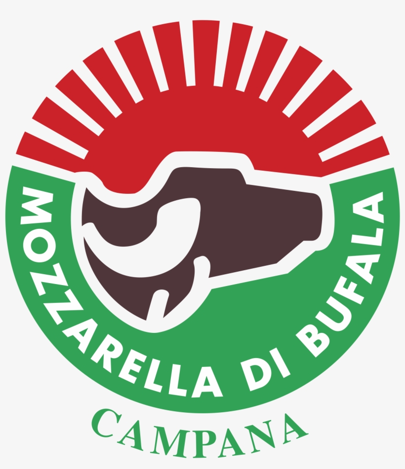 Mozzarella Bufala Campana Logo Png Transparent - Buffalo Mozzarella, transparent png #4229751