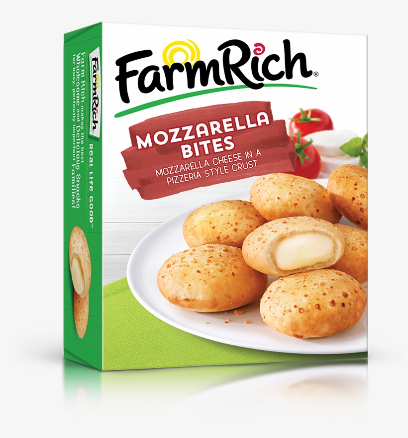 Mozzarella Bites - Farm Rich Cheese Curds, transparent png #4229851