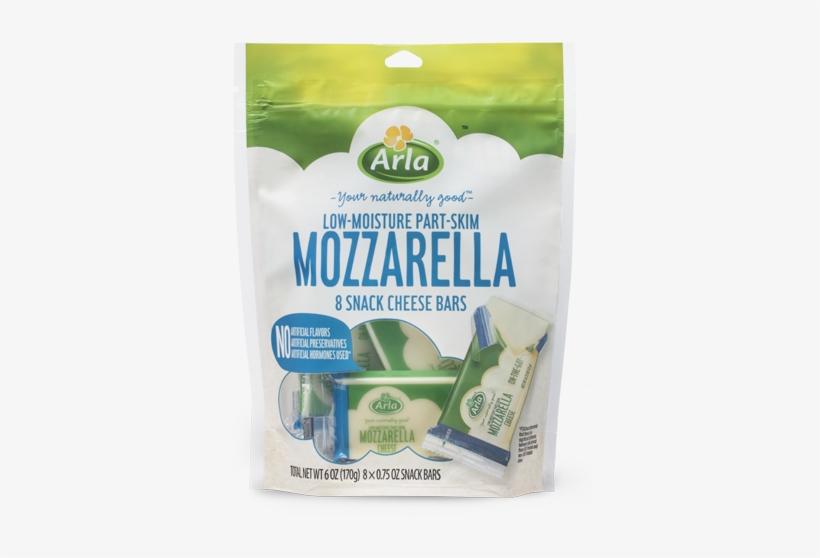 Arla Snack Cheese Mozzarella - Arla Shredded Mozzarella, transparent png #4229936