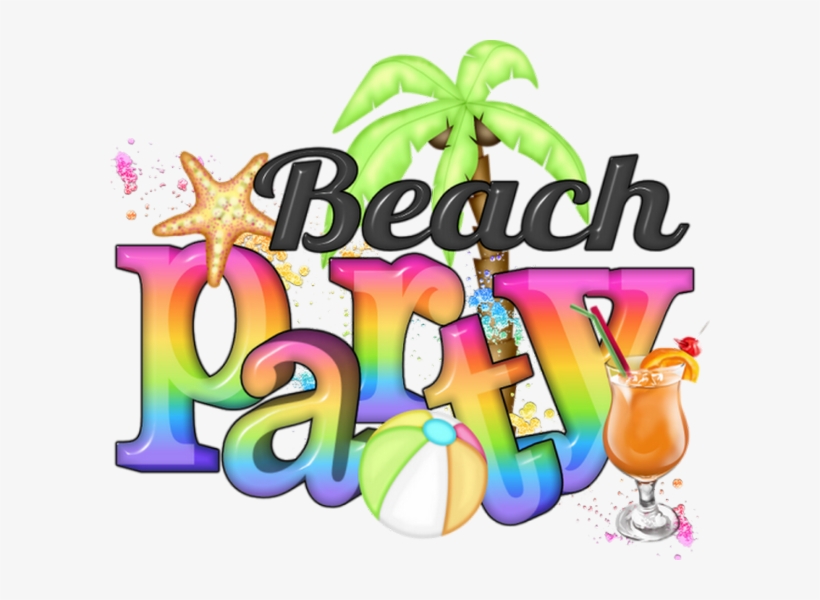 Cluster Beach Party - Party Été, transparent png #4230021