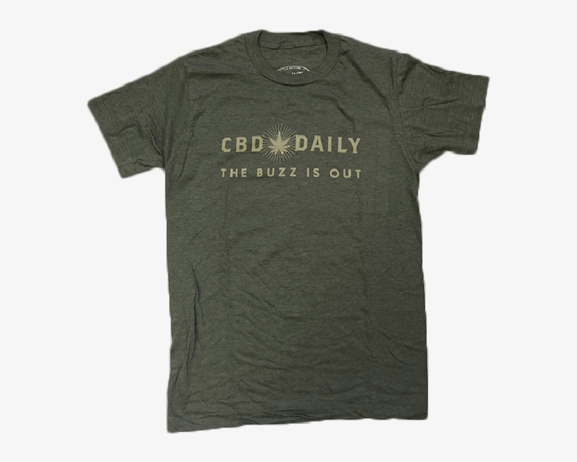 Cbd Daily T-shirt - Active Shirt, transparent png #4230124