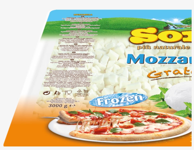 Frozen Mozzarella Cheese, transparent png #4230283