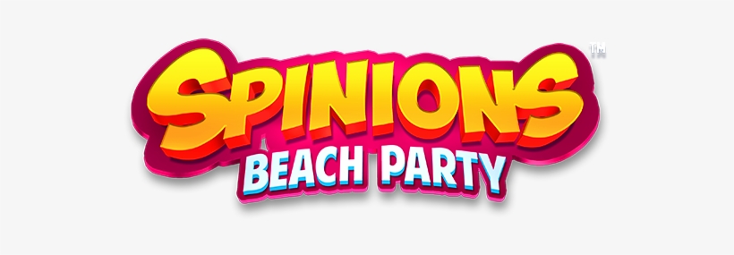 Game Logo Spinions Beach Party - Spinions Slot, transparent png #4230347