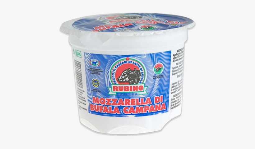 Packaging For Rubino Mozzarella Di Bufala Cup - Buffalo Mozzarella, transparent png #4230489
