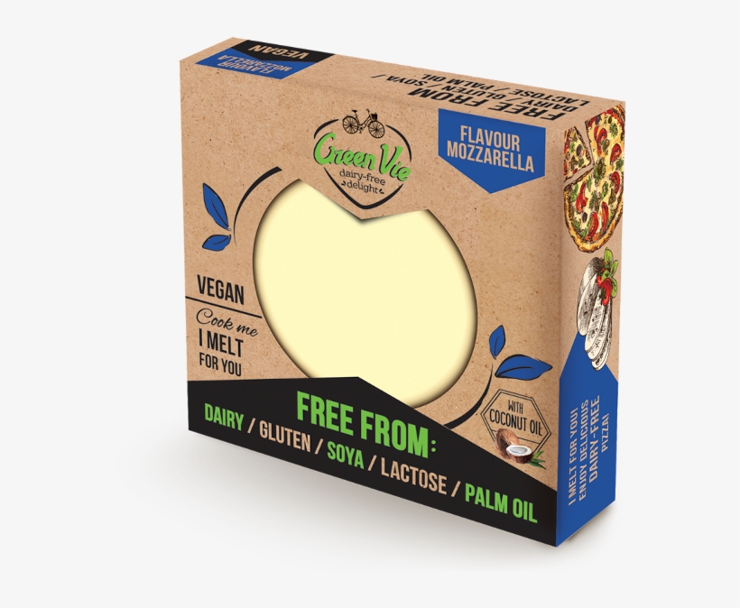 Mozzarella Flavour In Block - Green Vie Mozzarella, transparent png #4230593