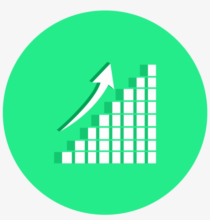 Profit Chart 3d Icon - Gloucester Road Tube Station, transparent png #4230597
