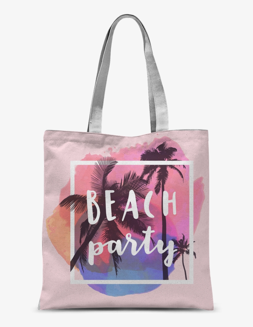 Beach Party Tote Bag - Fabulously Festive Christmas Tote Bag, transparent png #4230615